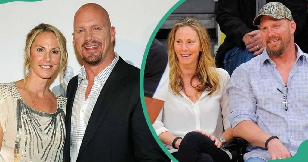 Kathryn Burrhus net worth 2026  image with Steve Austin
