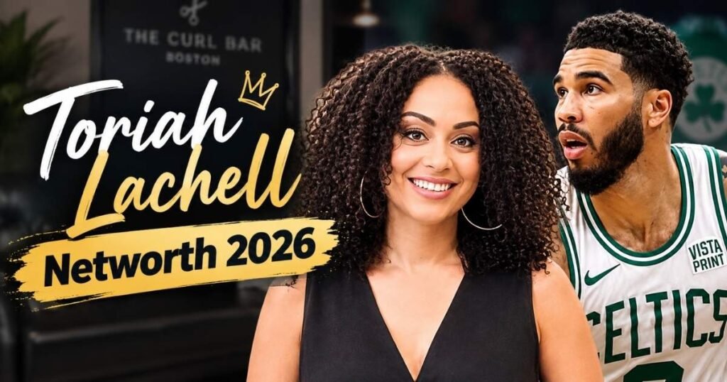 Toriah Lachell Net Worth 2026 featured image with Jayson Tatum and Toriah Lachell portrait.
